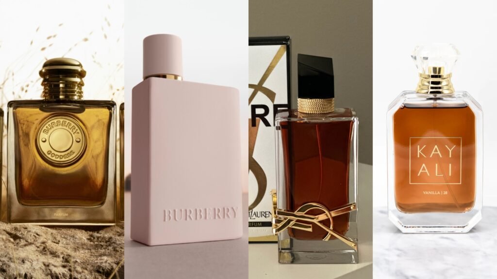 Burberry Goddess vs Burberry Her vs YSL Libre vs Kayali Vanilla 28
