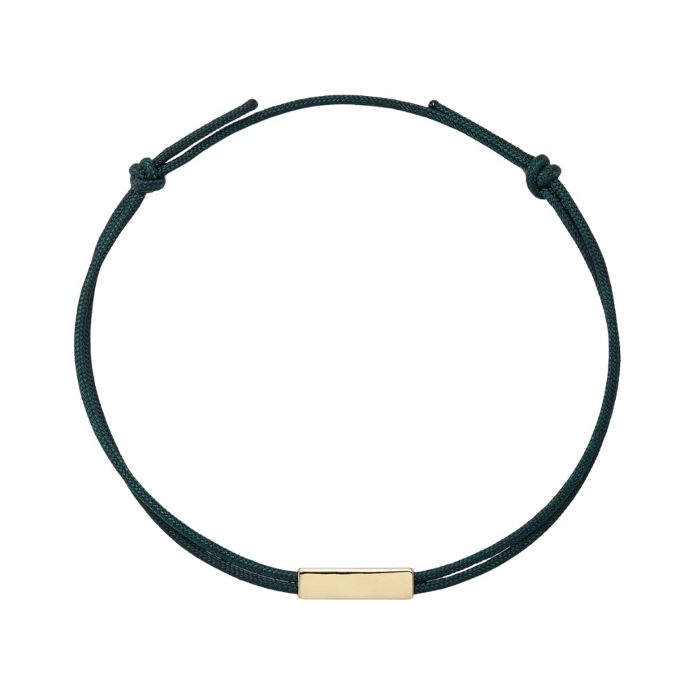 Mejuri Bar Cord Bracelet