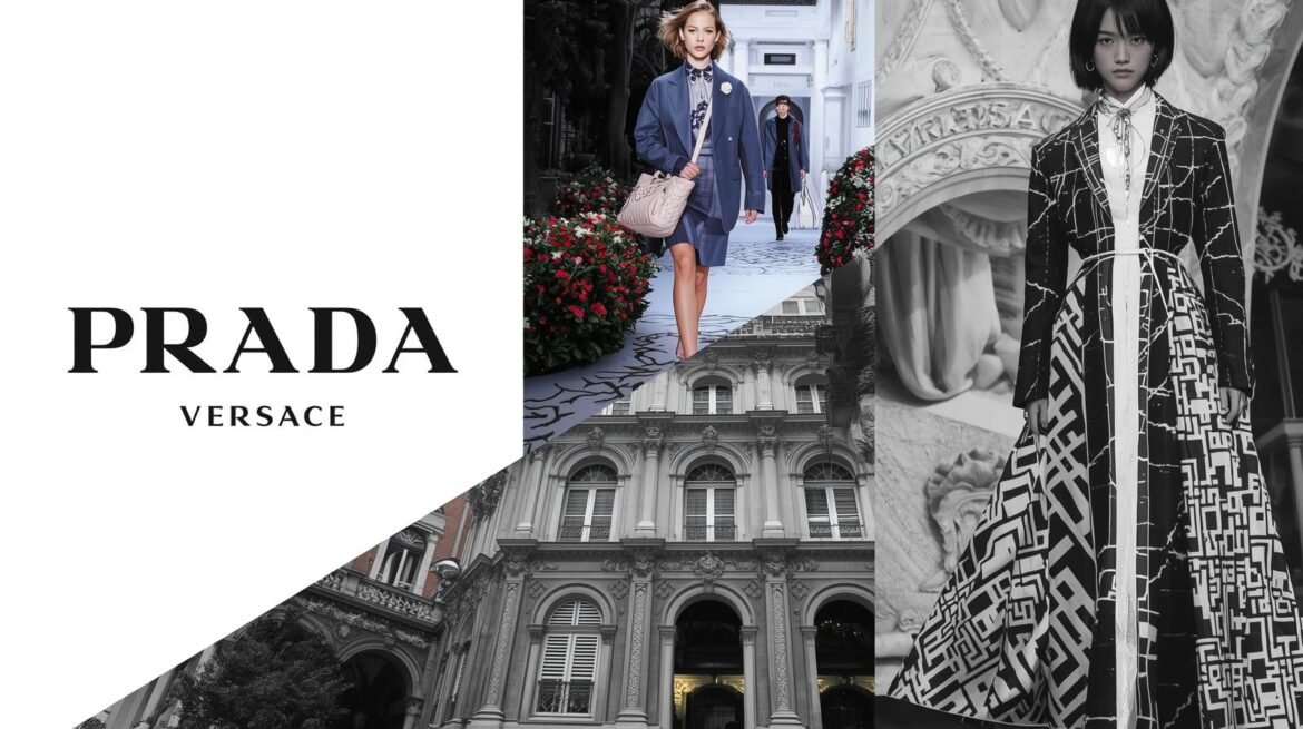 Fashion collaboration featuring iconic brands.