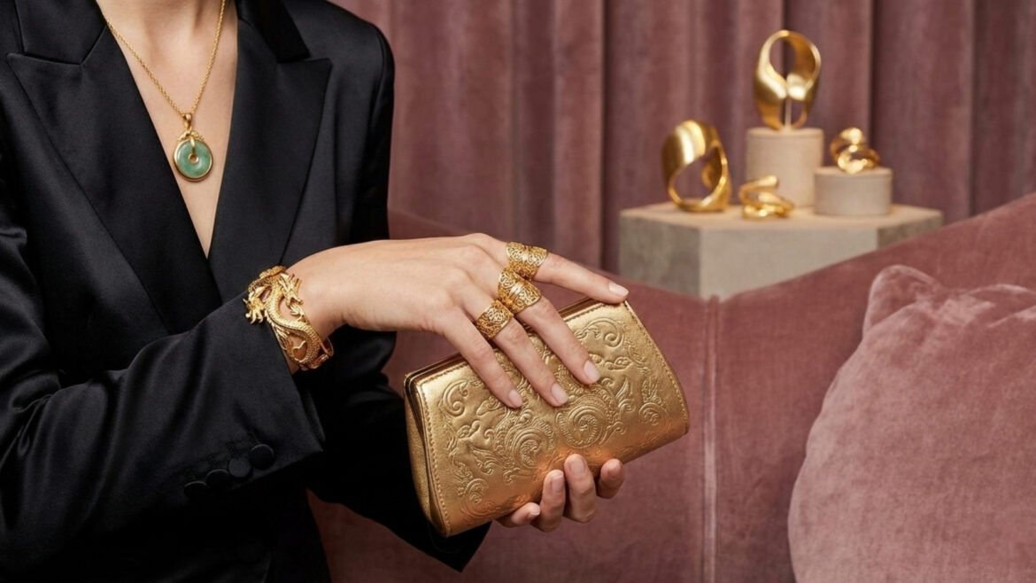 Chinese gold jewellery luxury,