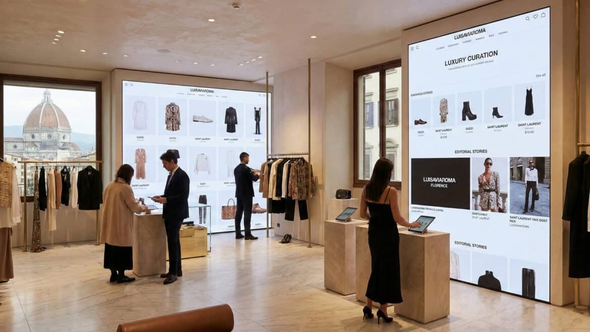 Luisaviaroma Florence flagship