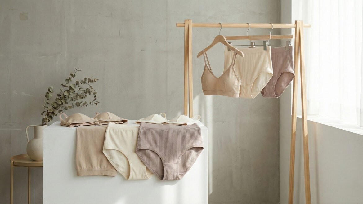 sustainable bralette editorial