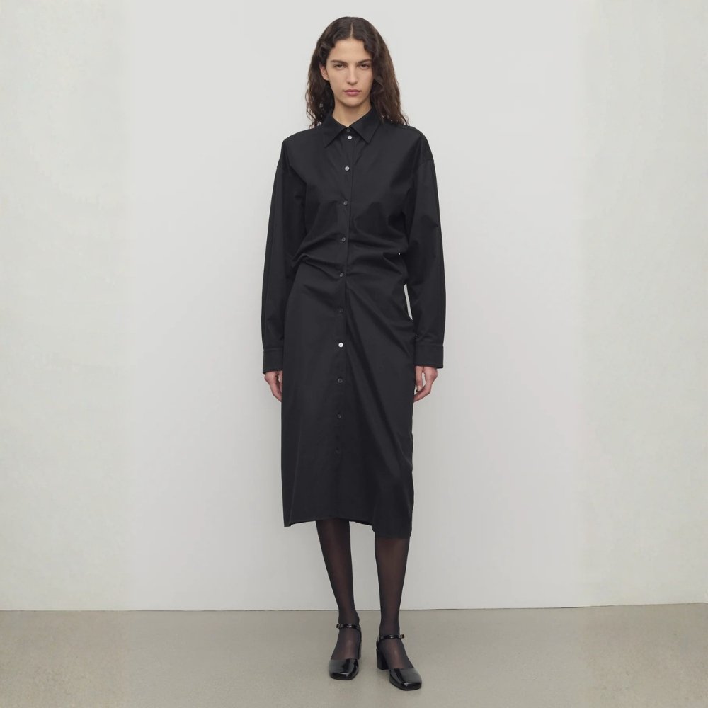 The Row minimalist midi dresses