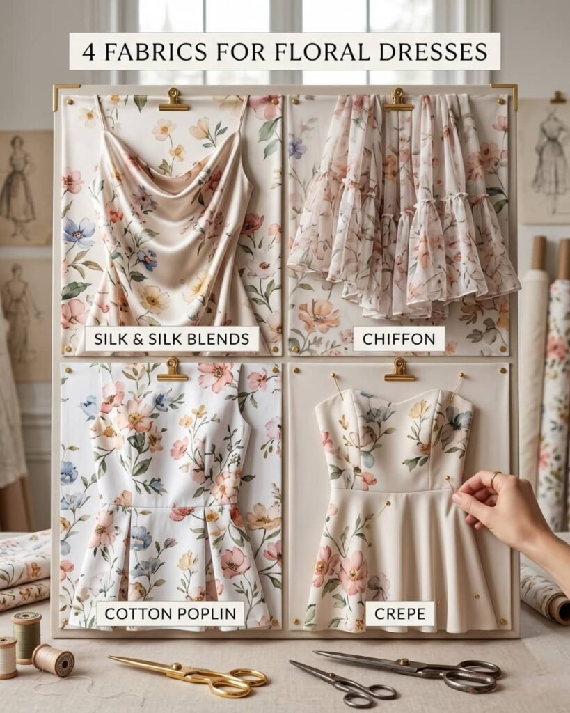 Fabrics That Elevate Floral Dresses