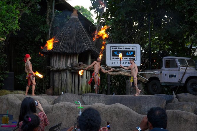 Singapore Night Safari experience with private hotel transfers