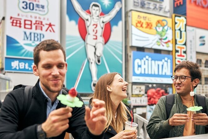 Private personalised street-food tour through Osaka