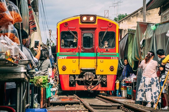 Ayutthaya, Floating Market and Railway Market Tour