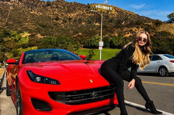 Ferrari driving experience through Hollywood