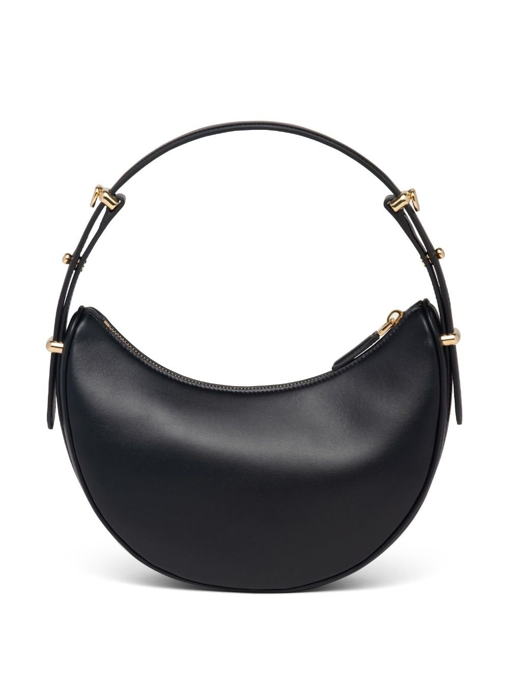 Prada Arqué Small Leather Shoulder Bag