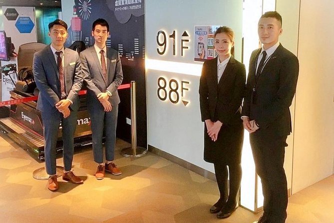 Luxury private evening experience at Taipei 101