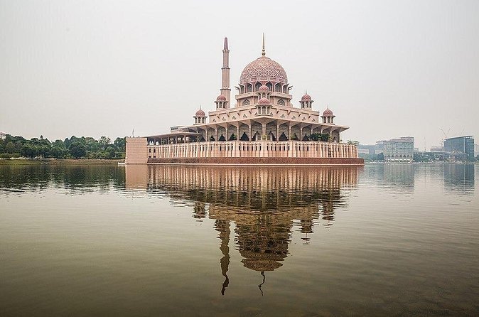 Putra Mosque and modern architecture in Putrajaya