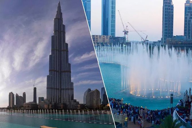 Burj Khalifa and Fountain Boardwalk Combination