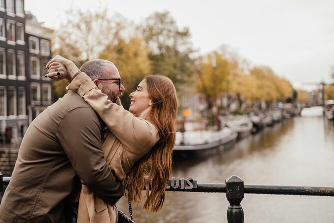 Private vacation photoshoot beside Amsterdam canals