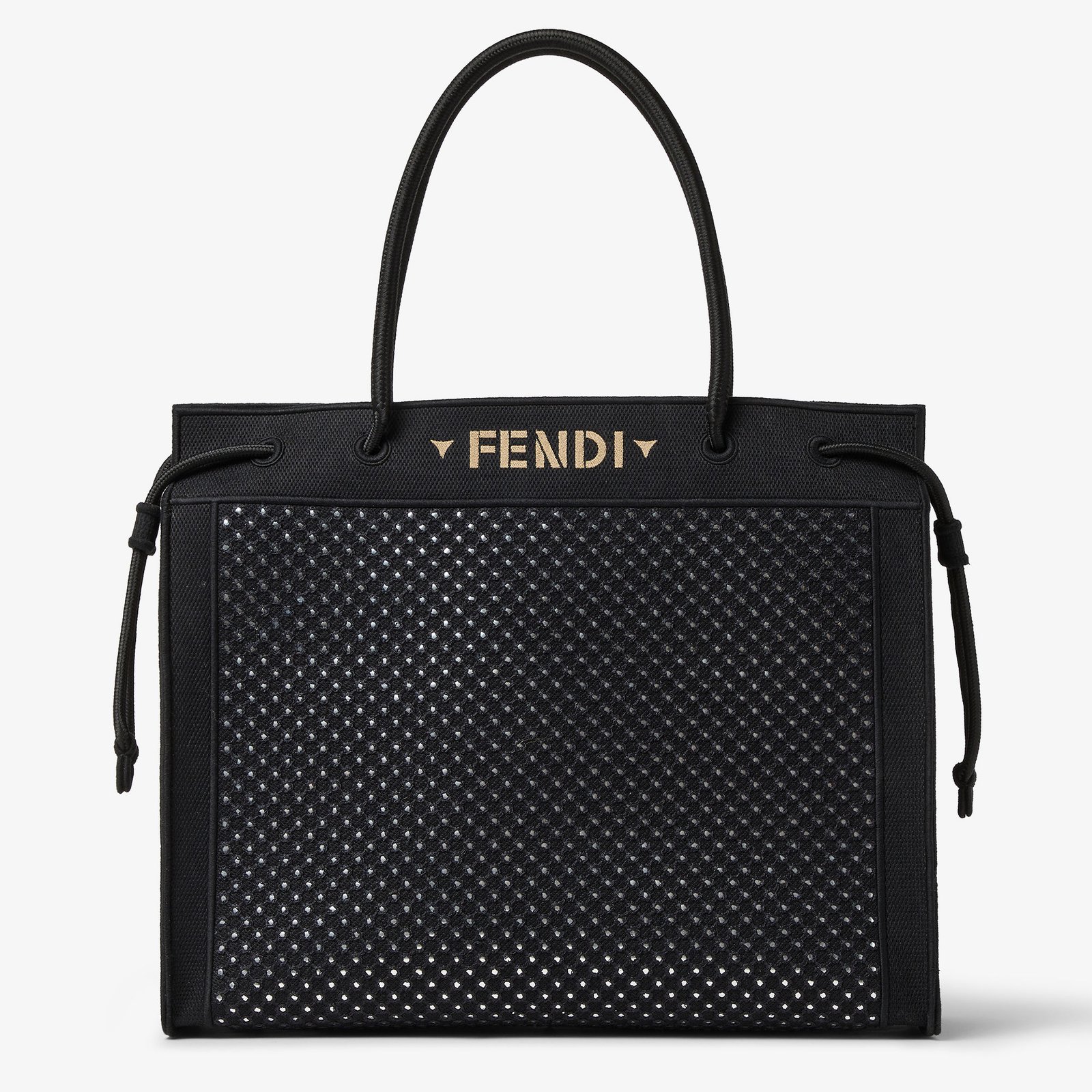 Black Mirrored Magic Shopper