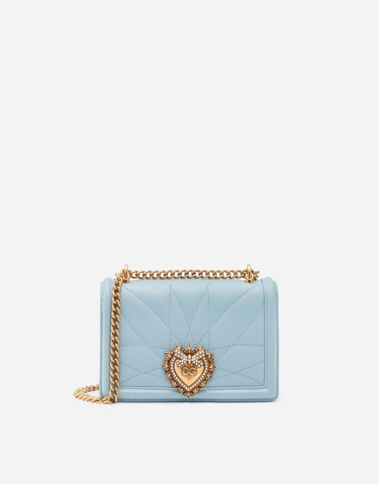 Small Devotion Crossbody Bag In Quilted Nappa
