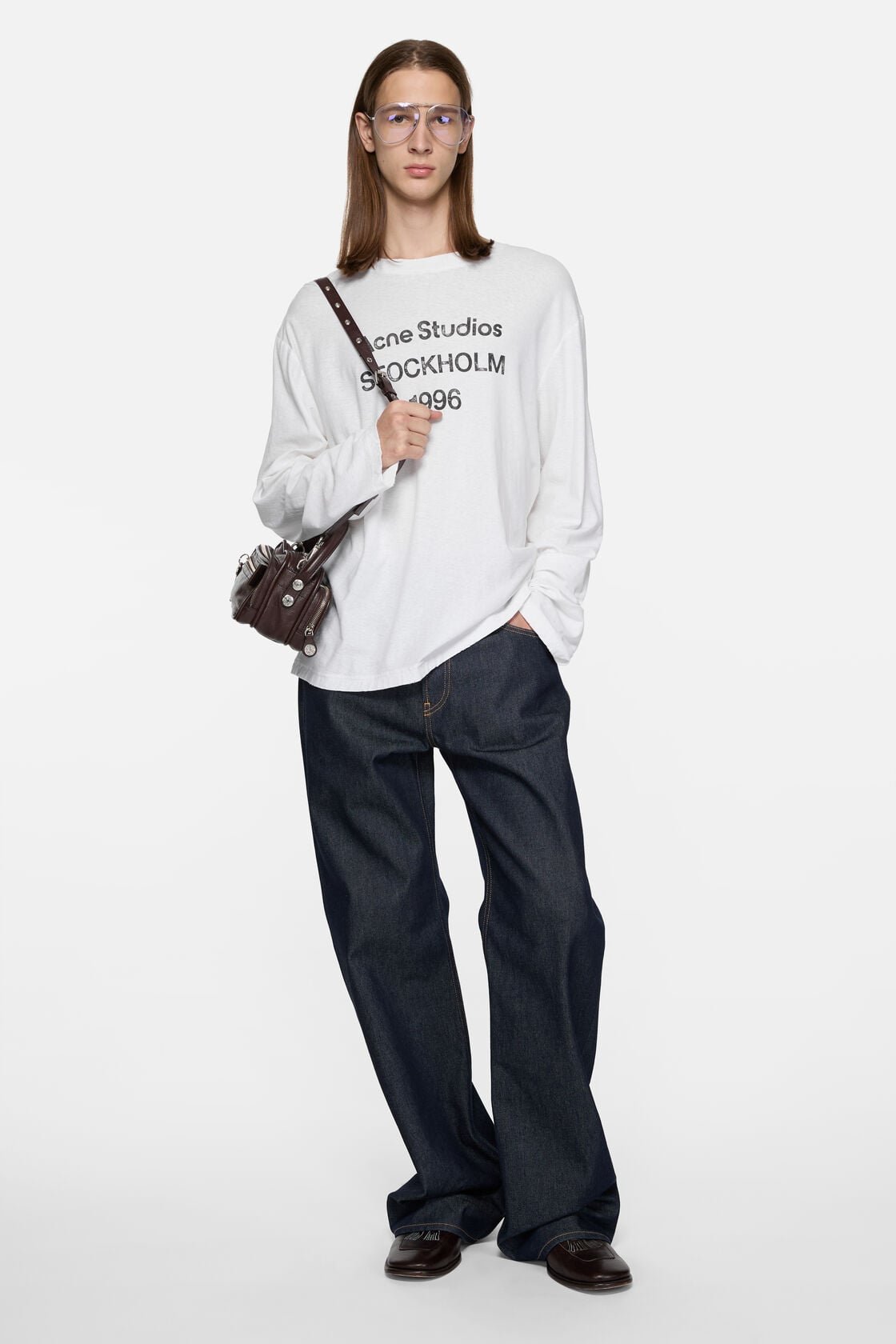 Long-Sleeve 1996 Logo T-Shirt In Off-White