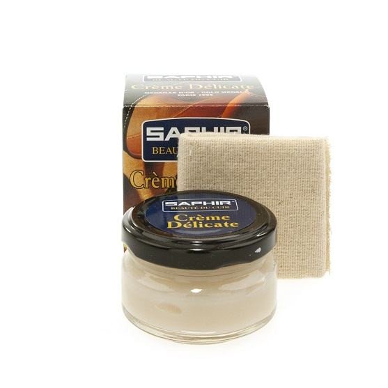 Saphir Crème Délicate leather care cream