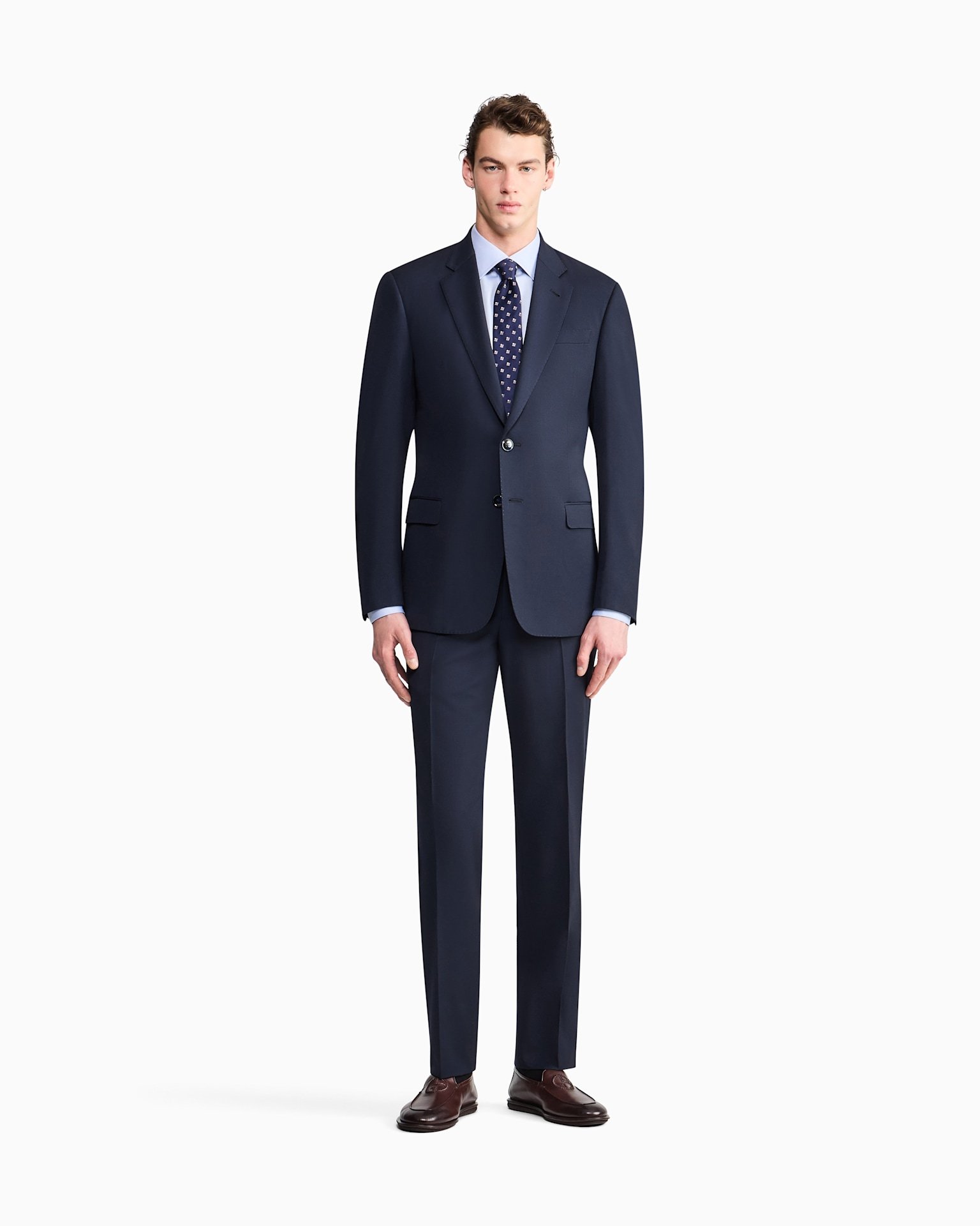 Giorgio Armani Soft Line virgin wool suit