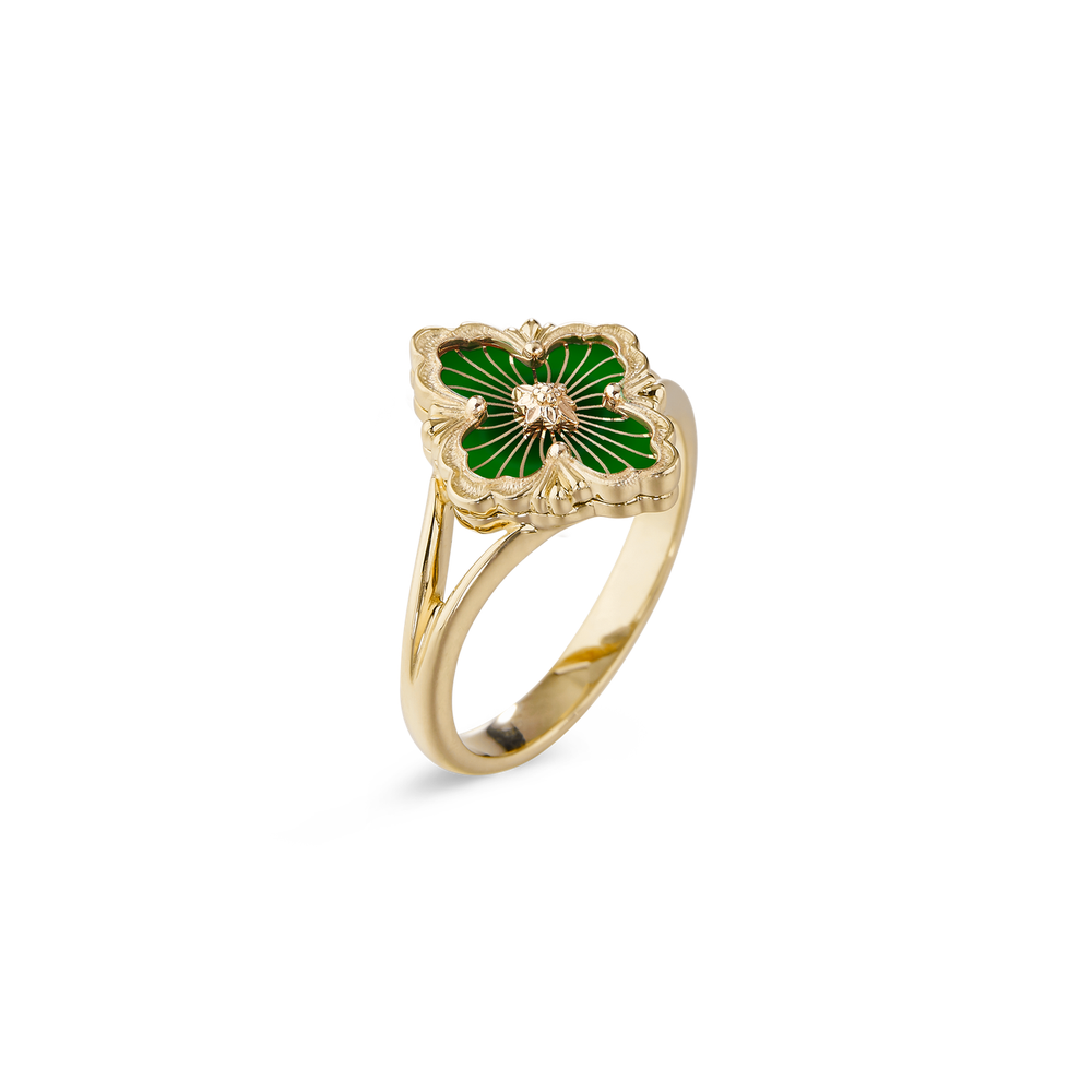 Opera Tulle Yellow-Gold Ring