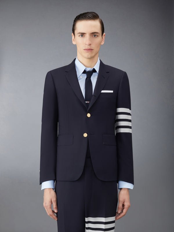 Plain-Weave 4-Bar Sportcoat