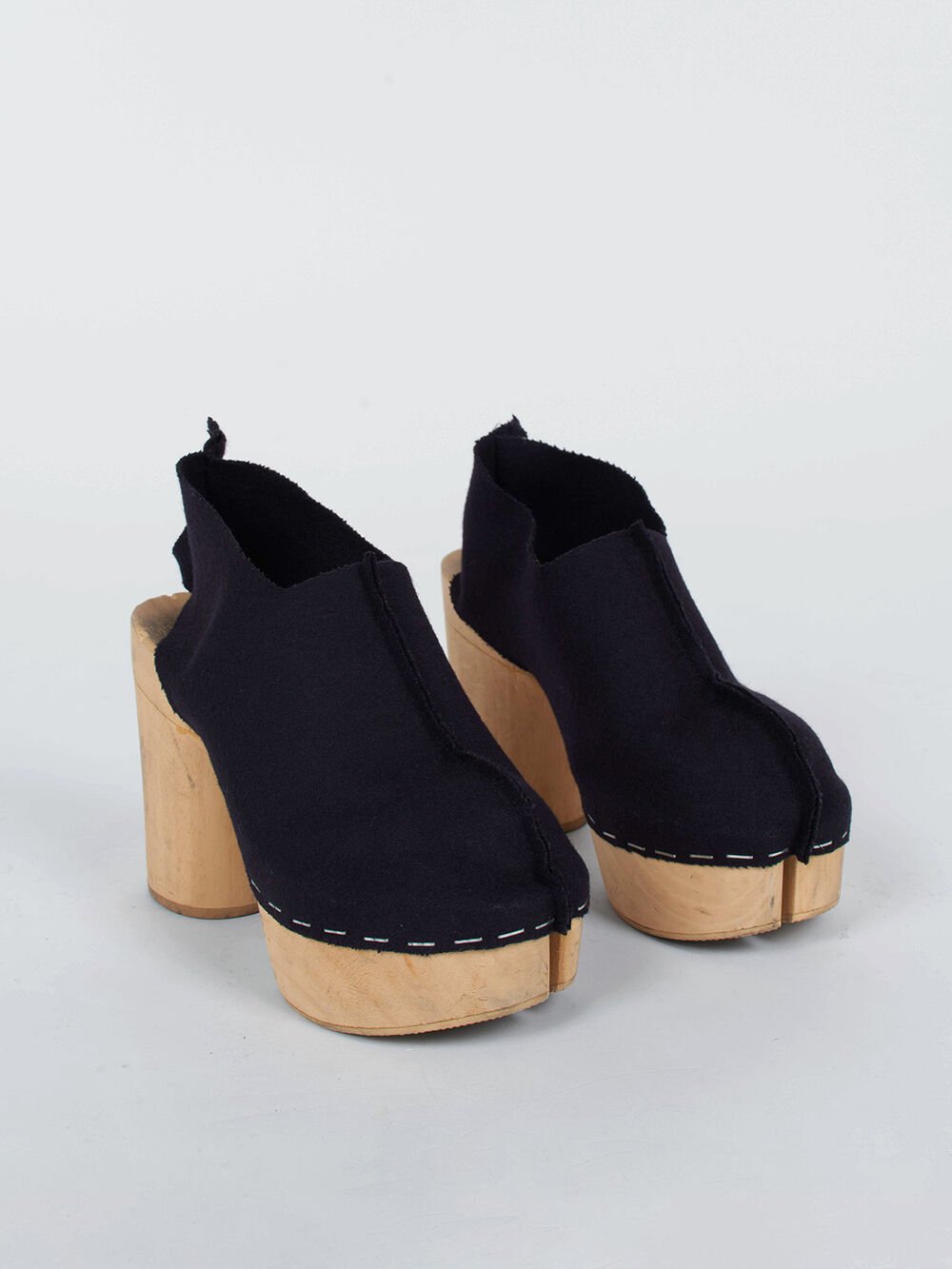 Experimental Maison Margiela Tabi shoe from the house archive