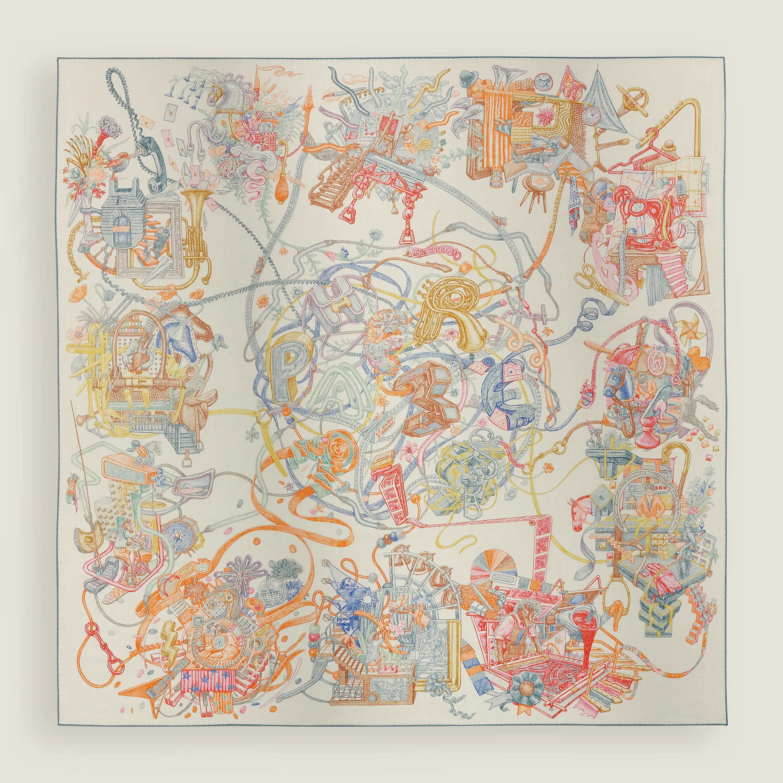 Le Monde d’Hermès Shawl 140