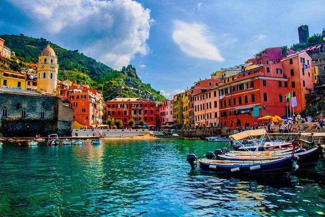 Colourful Cinque Terre village on a private day trip from Florence