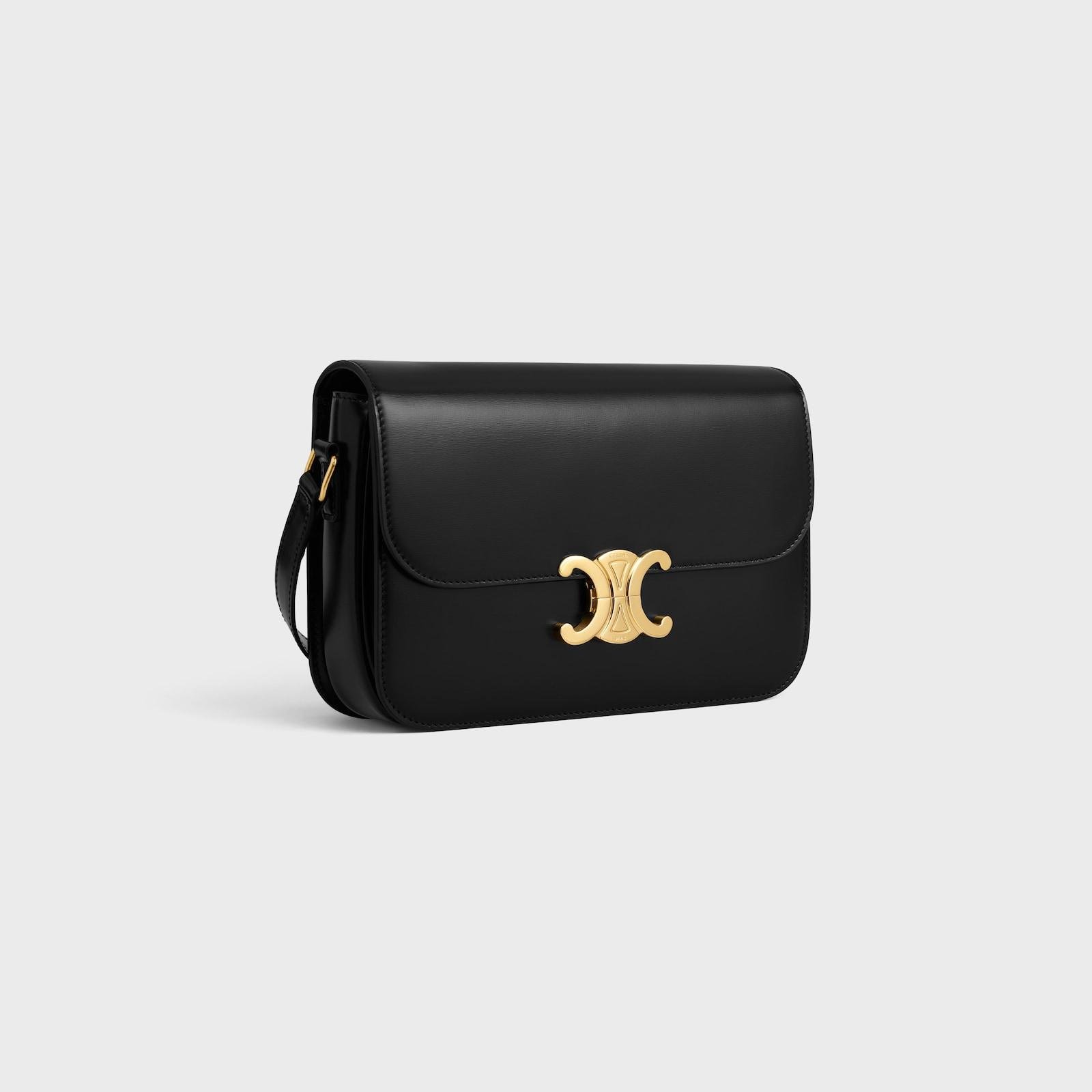 Classique Triomphe In Black Calfskin