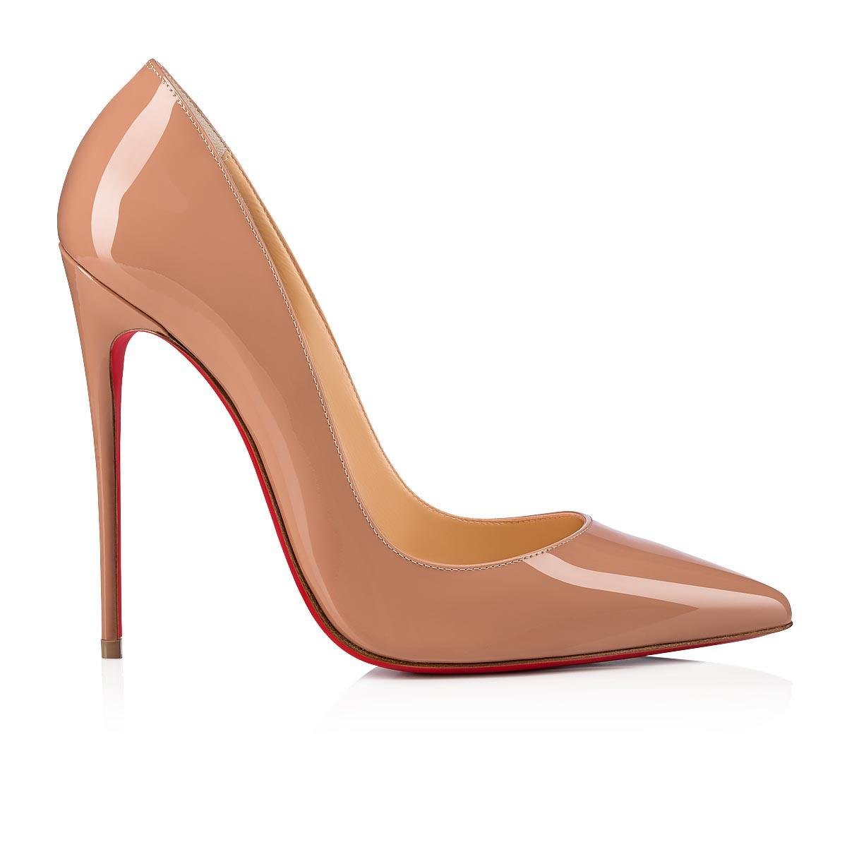 Christian Louboutin So Kate 120 Blush Patent pump