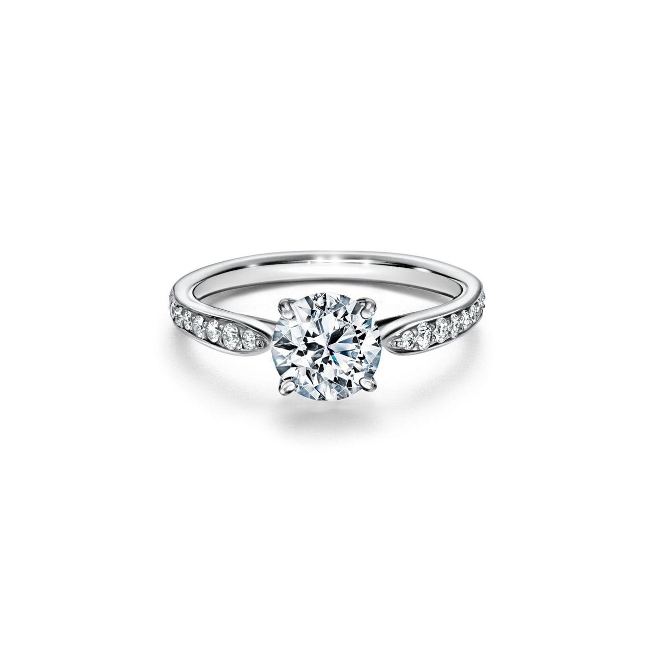 Tiffany Harmony with a Diamond Band