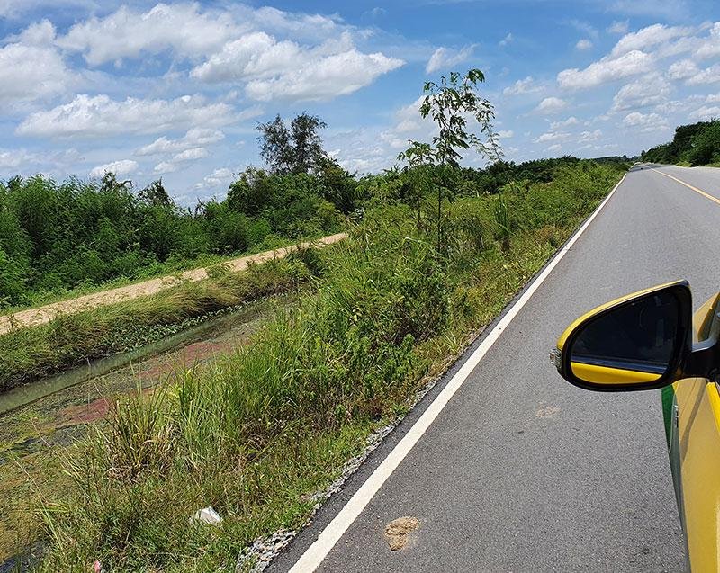 Journey through central Thailand from Bangkok to Maeklong Market.