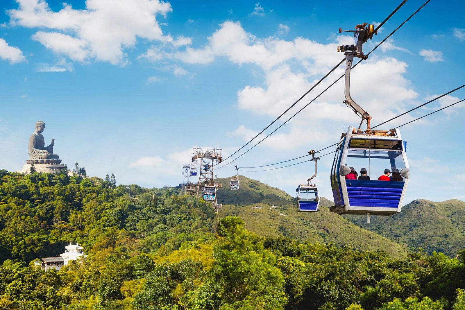 Guided Lantau Island tour visiting Tian Tan Buddha and Tai O.