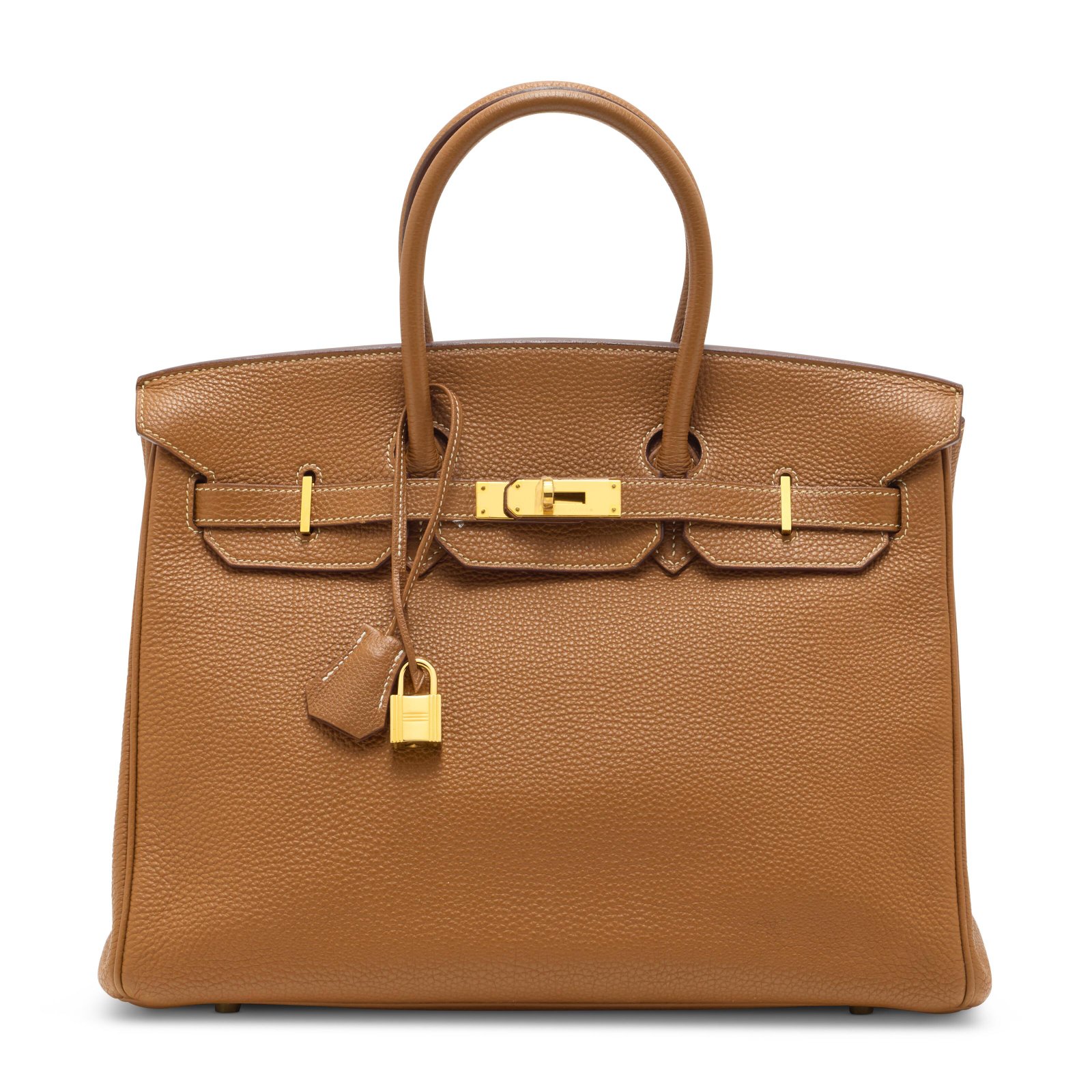 Birkin 35 in Gold Togo