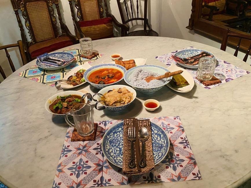 Private Peranakan dining experience at The Intan.