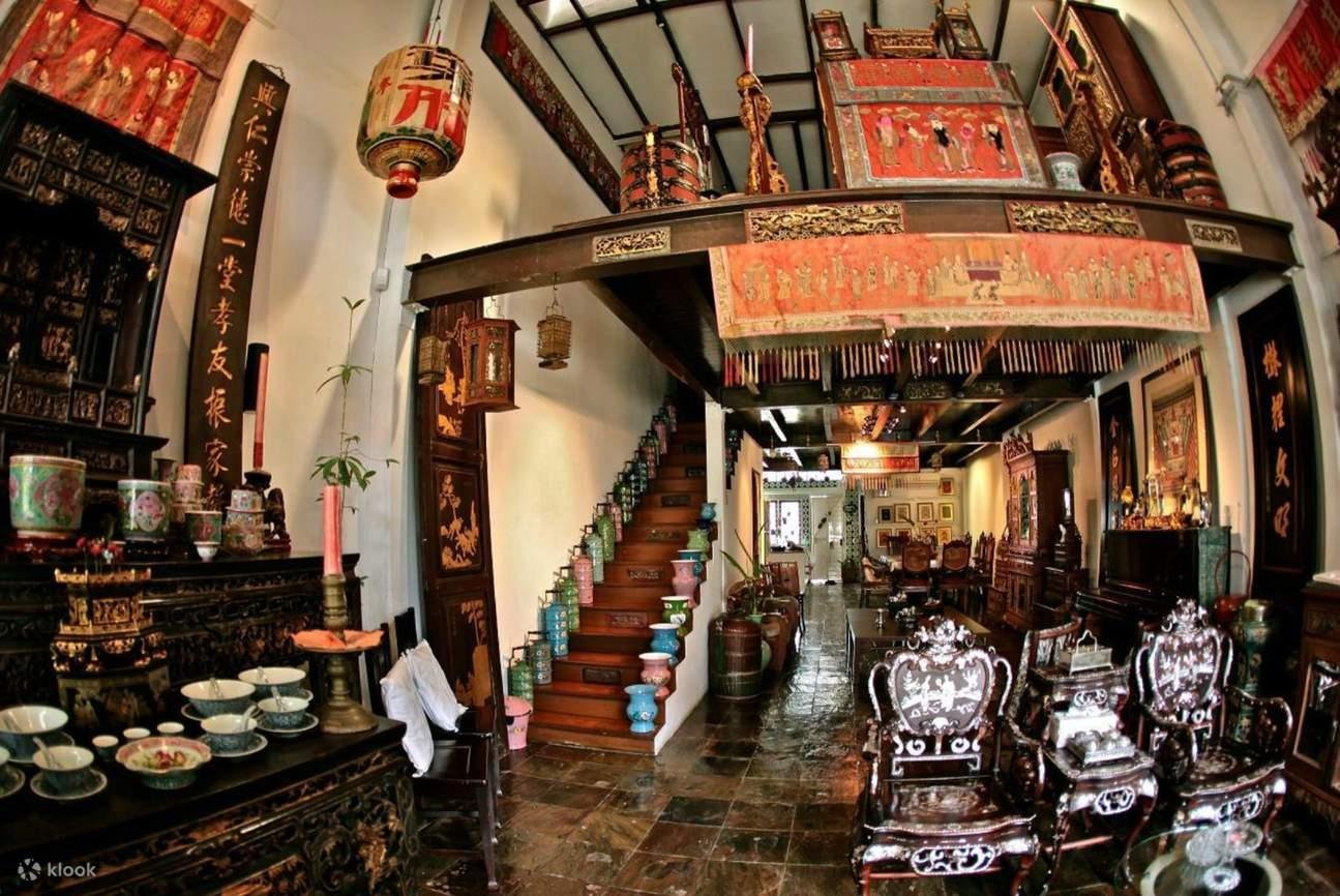 Lower-level museum displays at The Intan.