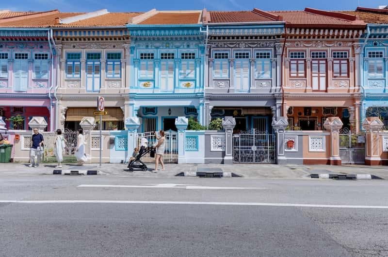 Entrance area of The Intan in Joo Chiat, Singapore.
