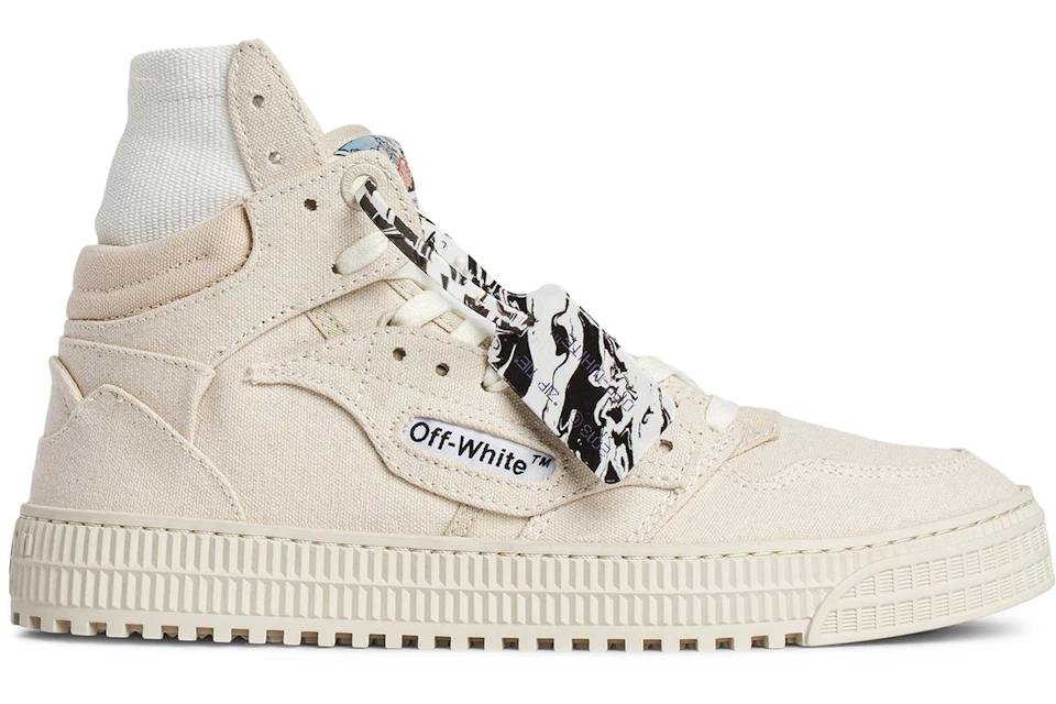 Different Off-White sneaker models arranged for comparison.