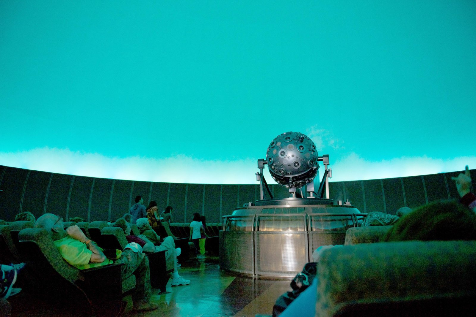 Domed Samuel Oschin Planetarium at Griffith Observatory.