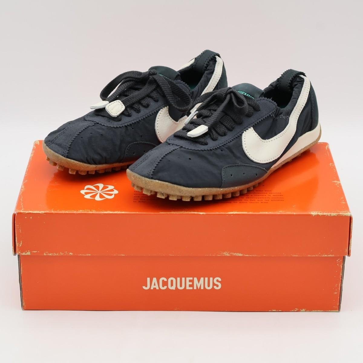 Jacquemus x Nike Moon Shoe colourways arranged together.