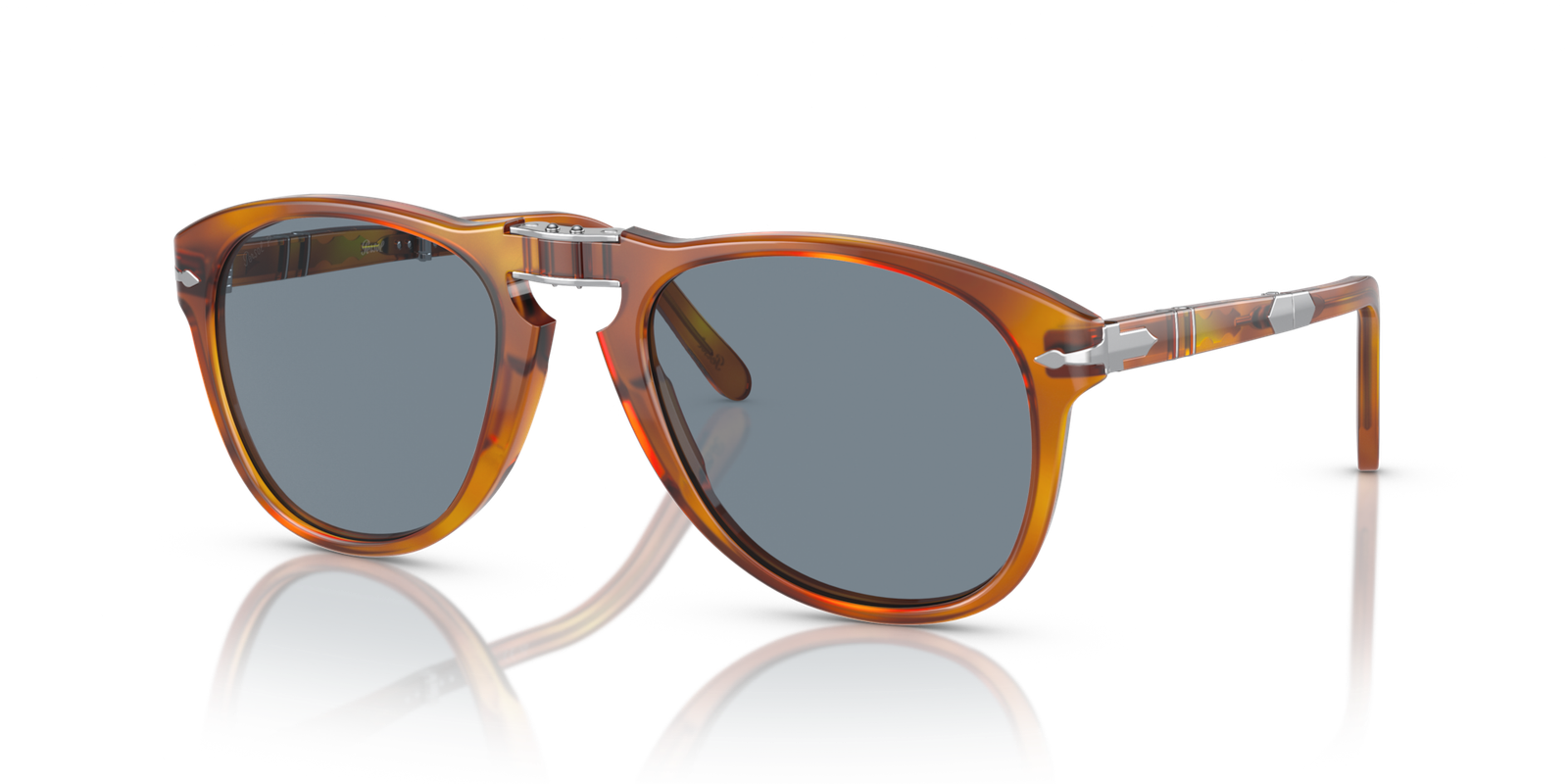 714SM Steve McQueen In Light Havana / Crystal Blue
