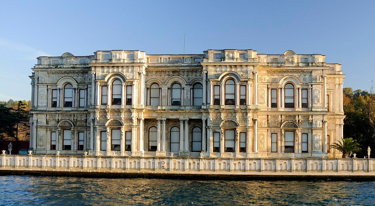 Beylerbeyi Palace on the Asian shore of the Bosphorus.