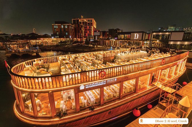 Dhow Dinner Cruise on Dubai Creek