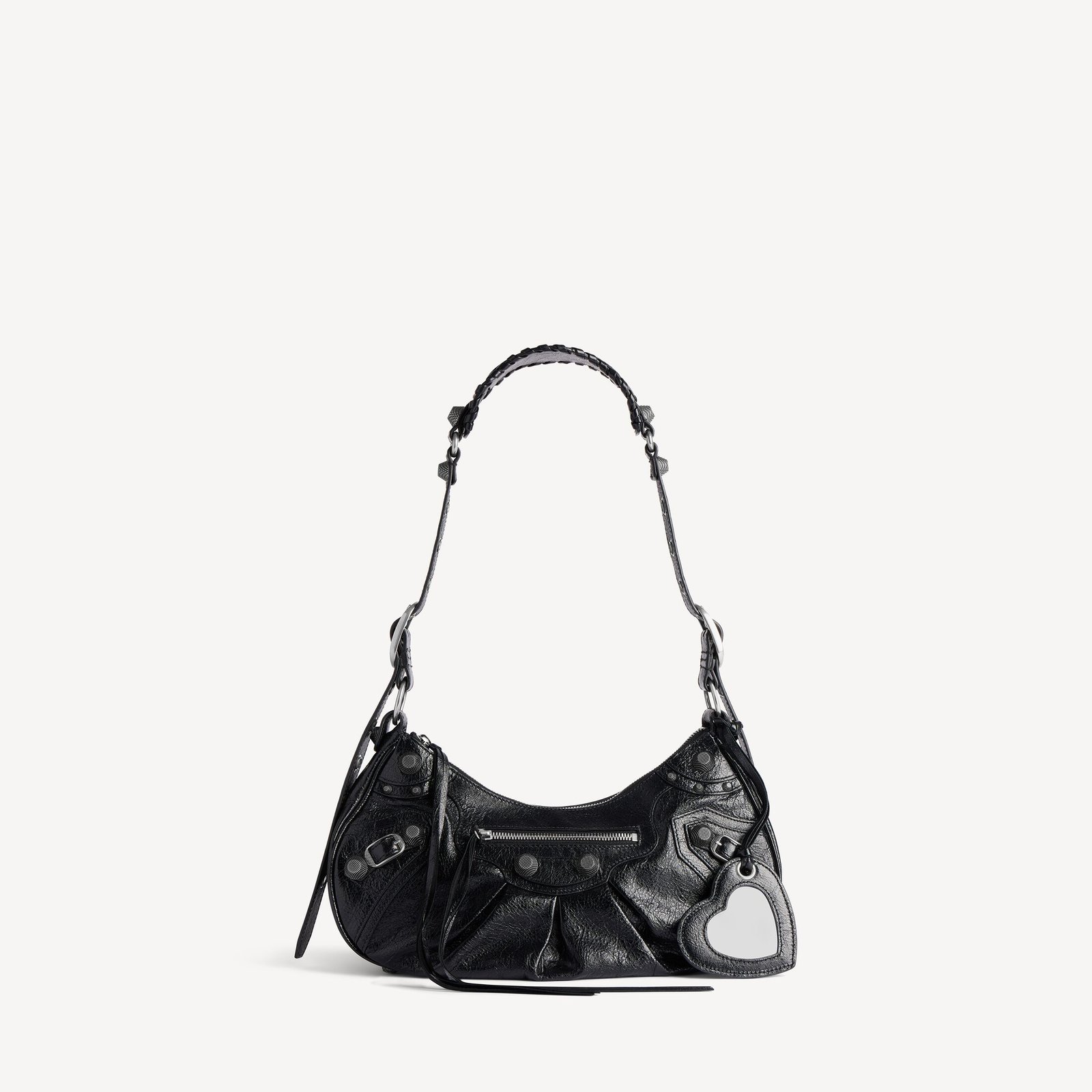 Le Cagole Small In Black Arena Lambskin