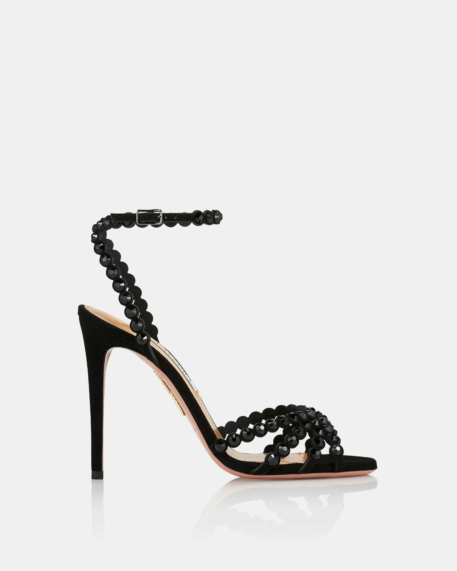 Tequila Sandal 105 In Black Suede