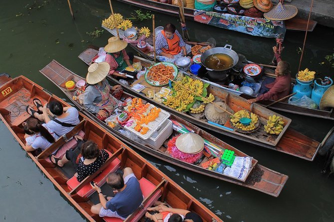 Half-Day Floating Market and Railway Market Tour