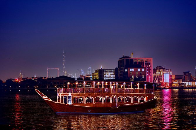 Dubai Creek Dhow Dinner Cruise with Transfers