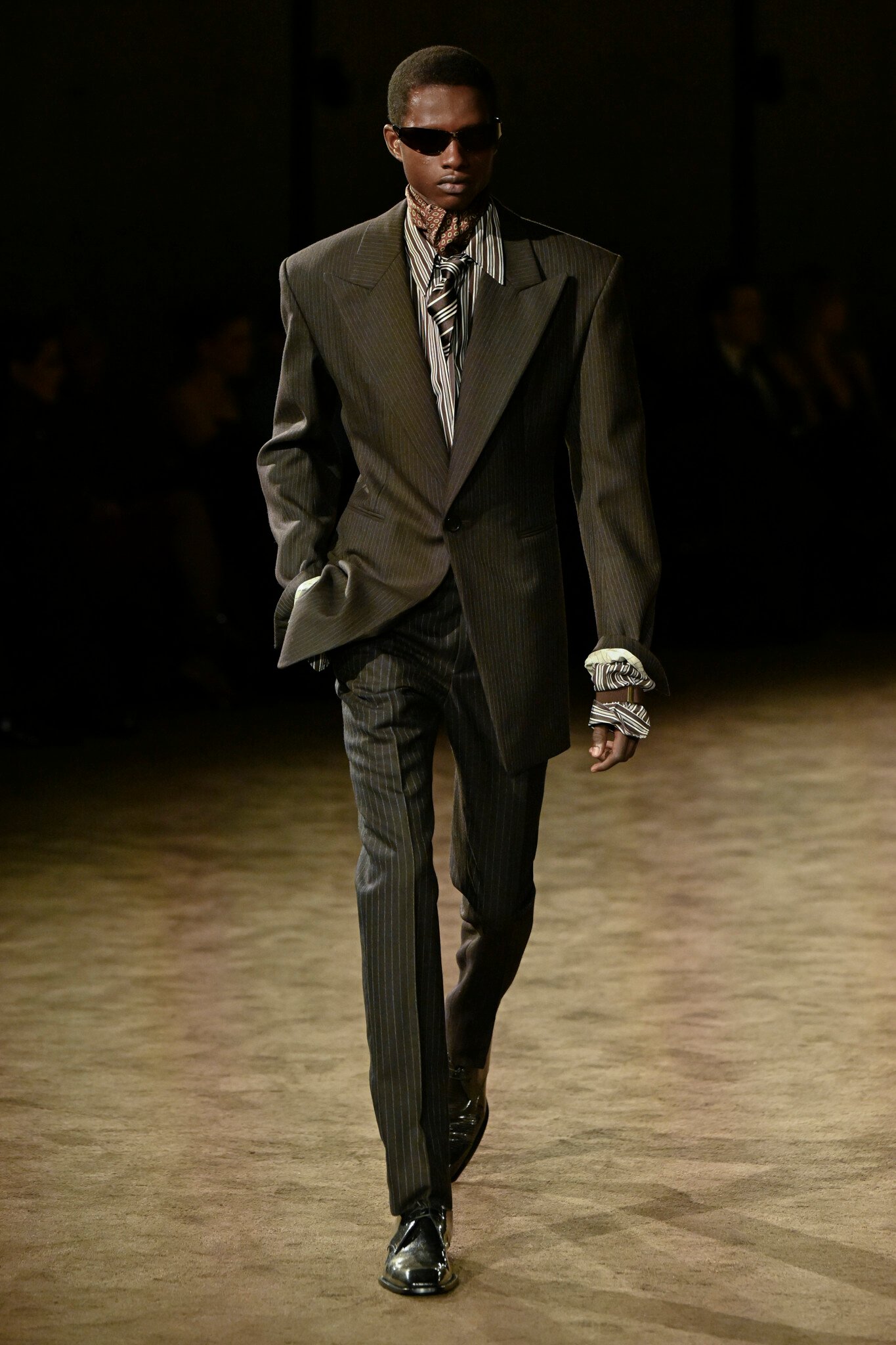 Saint Laurent Men's Fall 2026 Ready-to-Wear Collection at Paris Couture Week