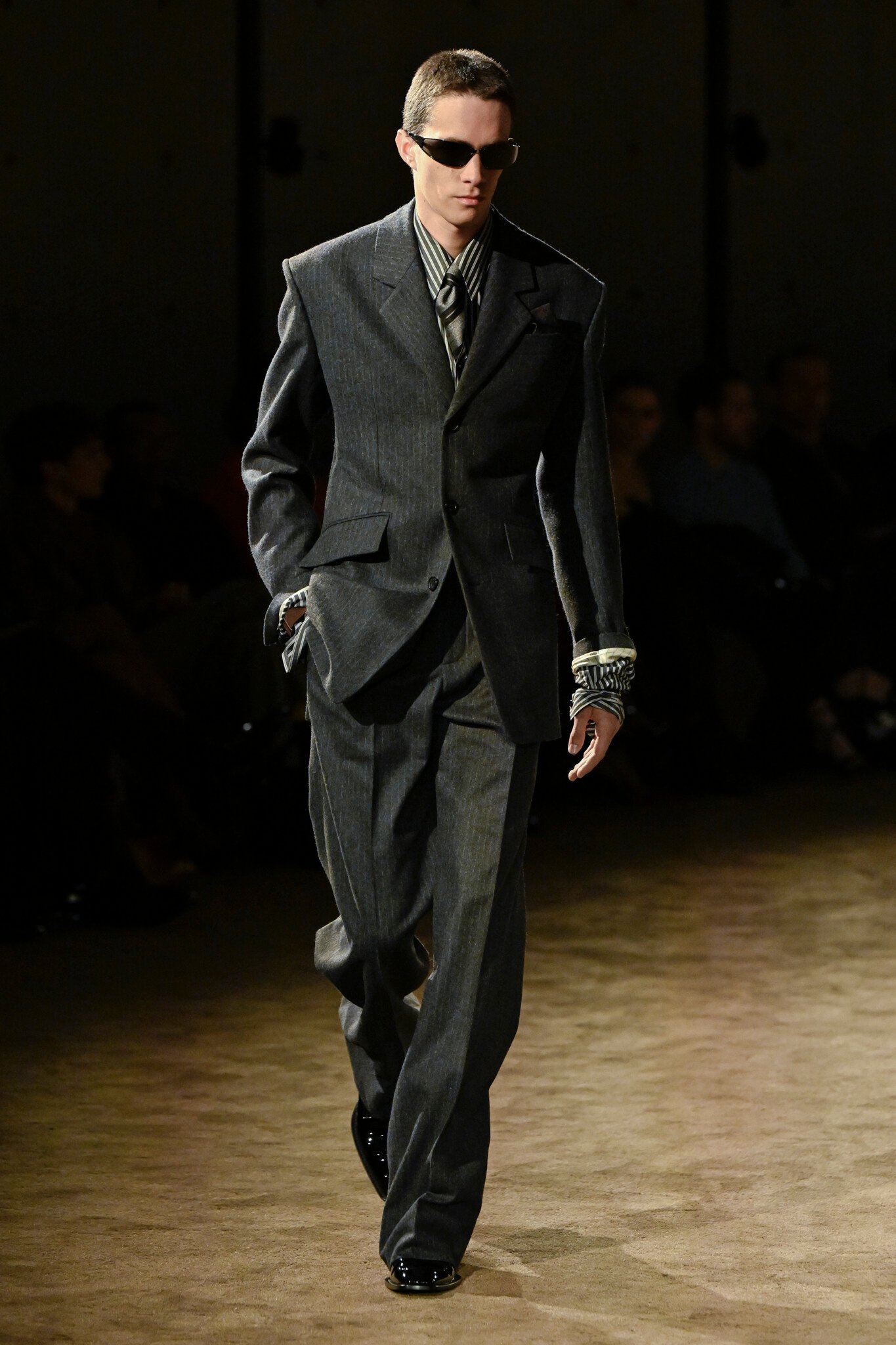 Saint Laurent Men's Fall 2026 Ready-to-Wear Collection at Paris Couture Week