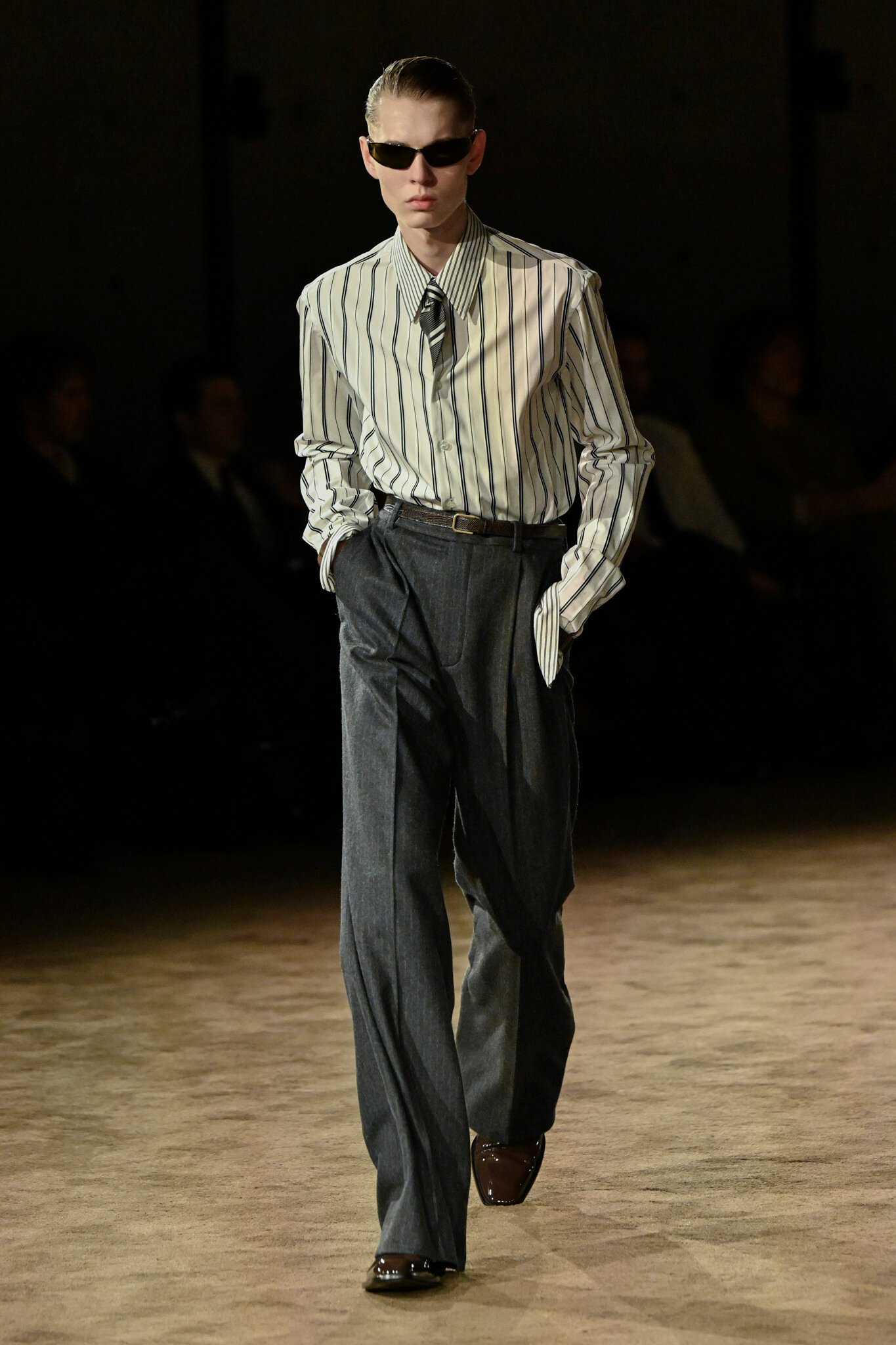 Saint Laurent Men's Fall 2026 Ready-to-Wear Collection at Paris Couture Week