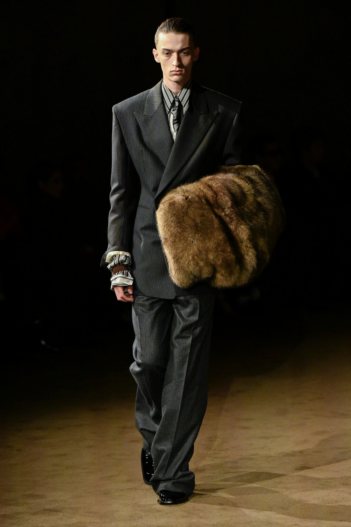 Saint Laurent Men's Fall 2026 Ready-to-Wear Collection at Paris Couture Week
